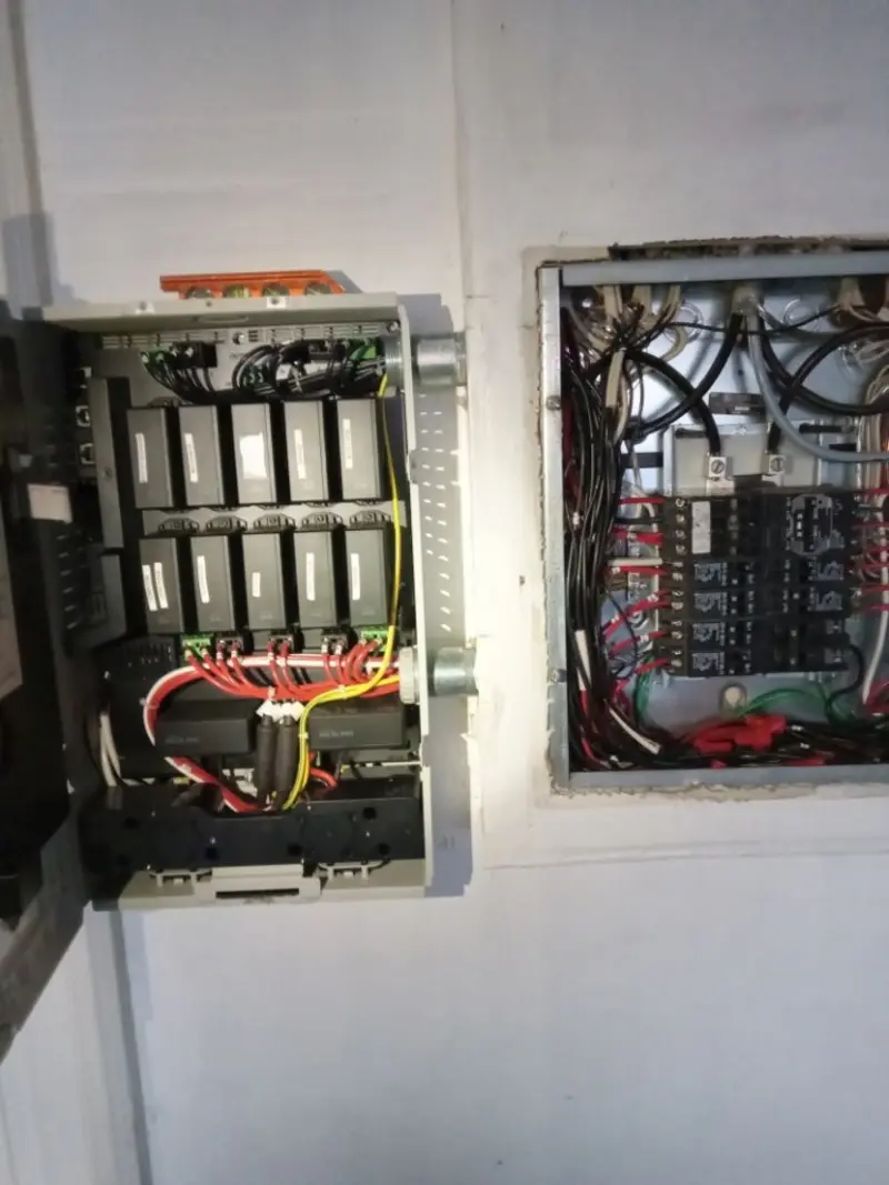 Electrical panel upgrade completed for Security Camera Wiring in St. Pete Beach